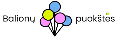 Balionų puokštės