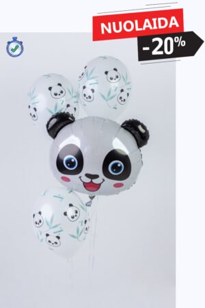 Balionų puokštė Panda