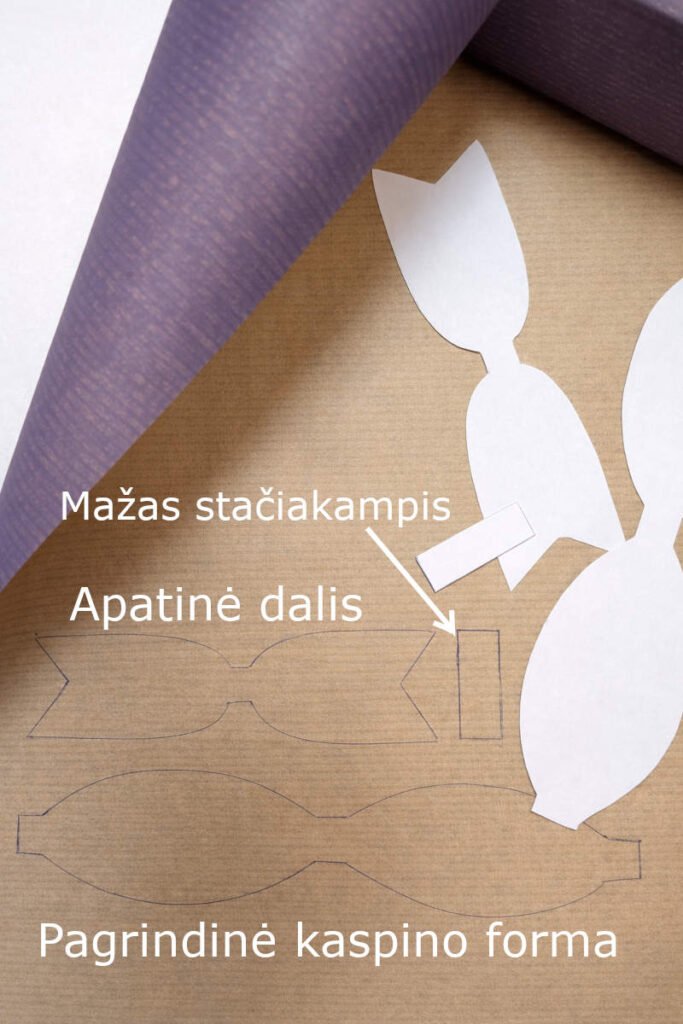 Kaspinas dovanai instrukcija