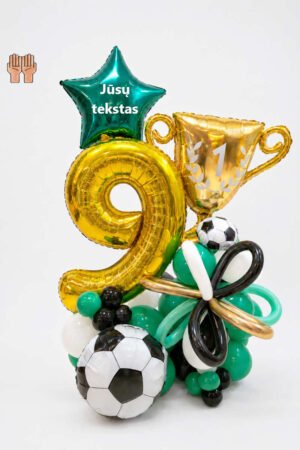 Balionai futbolo tema